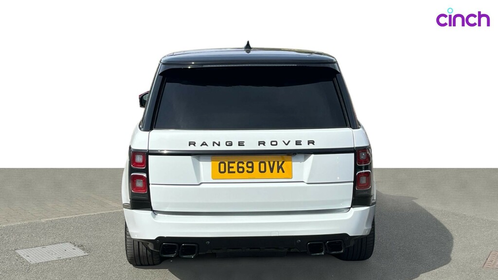 Land Rover Range Rover Suv Black #4