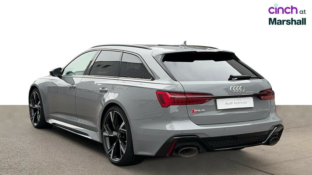 Audi RS6 Avant Estate Black #5
