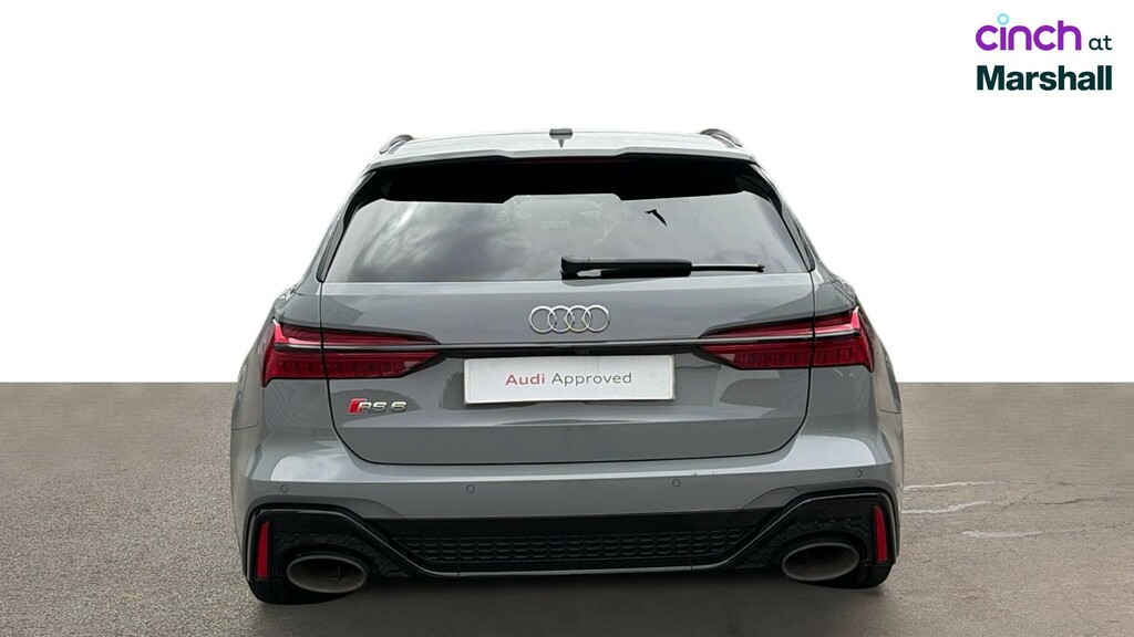Audi RS6 Avant Estate Black #4