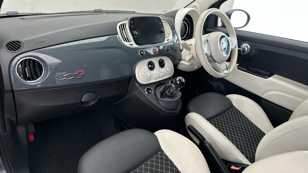 Fiat 500C C Hey Google Black #12