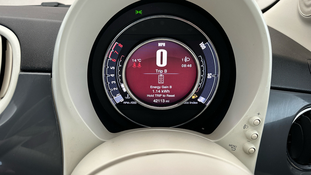 Fiat 500C C Hey Google Black #18