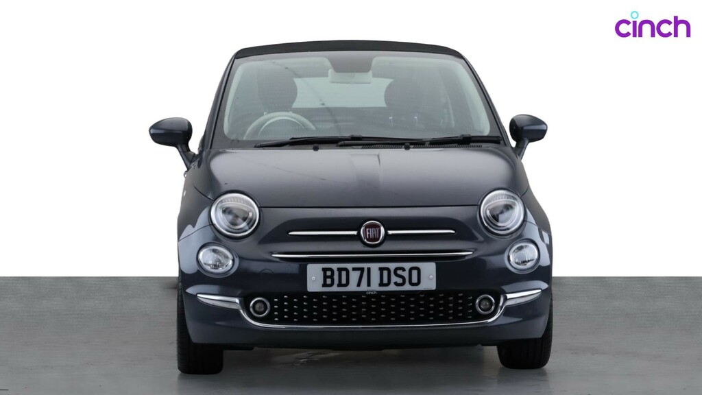 Fiat 500C C Hey Google Black #10