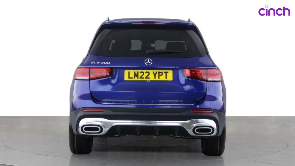 Mercedes-Benz GLB Class Suv Red #4