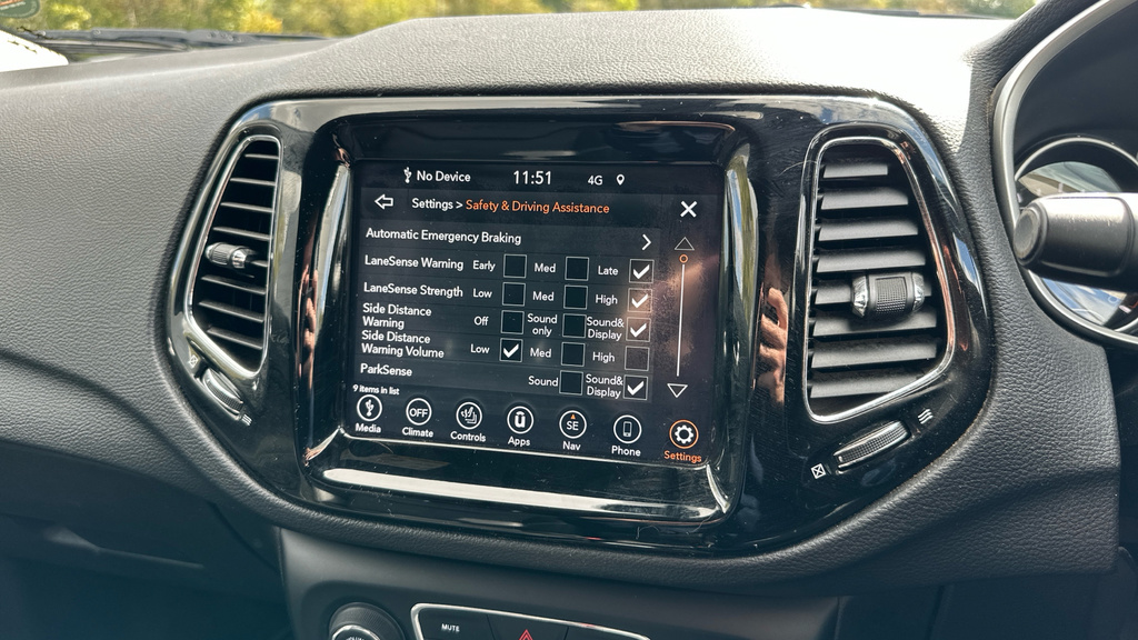 Jeep Compass 2021 1.4T Multiairii Gpf Night Eagle Suv Petro Black #20