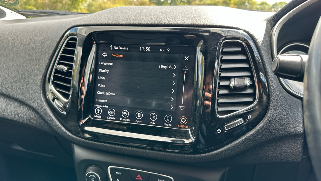 Jeep Compass 2021 1.4T Multiairii Gpf Night Eagle Suv Petro Black #19