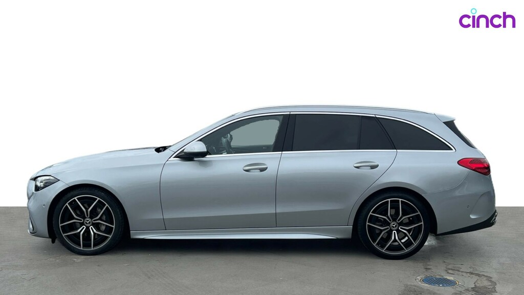 Mercedes-Benz C Class Saloon Blue #6