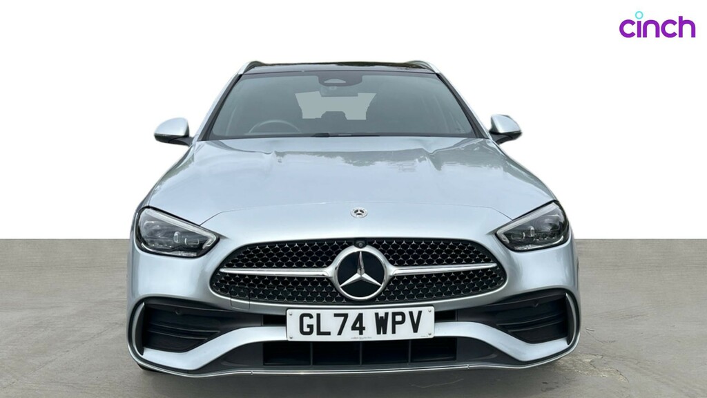 Mercedes-Benz C Class Saloon Blue #8
