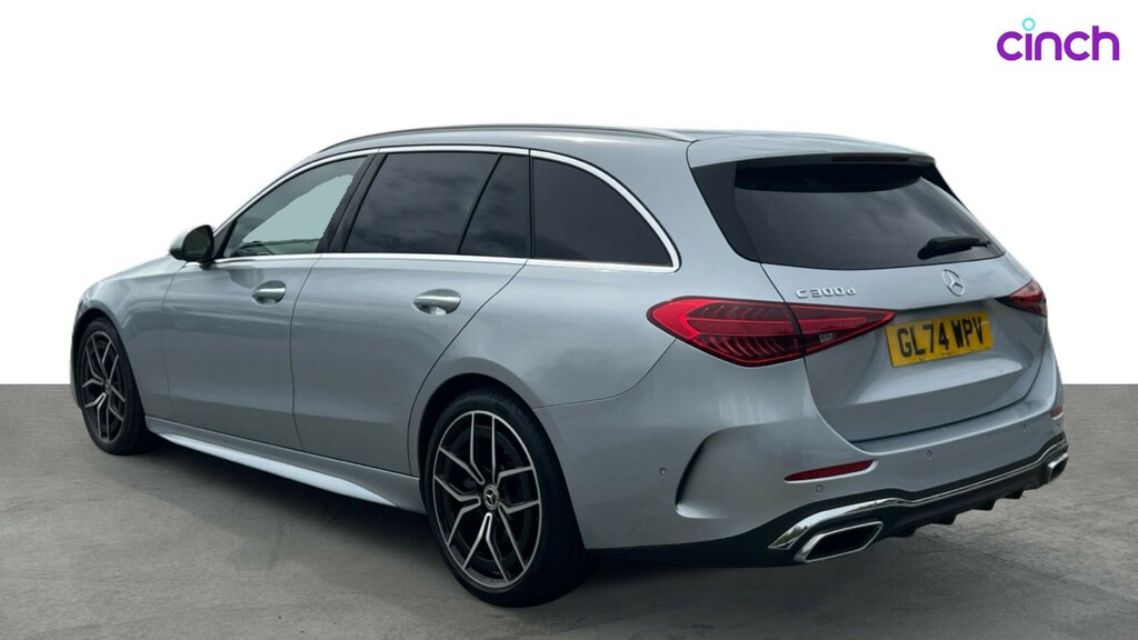 Mercedes-Benz C Class Saloon Blue #5