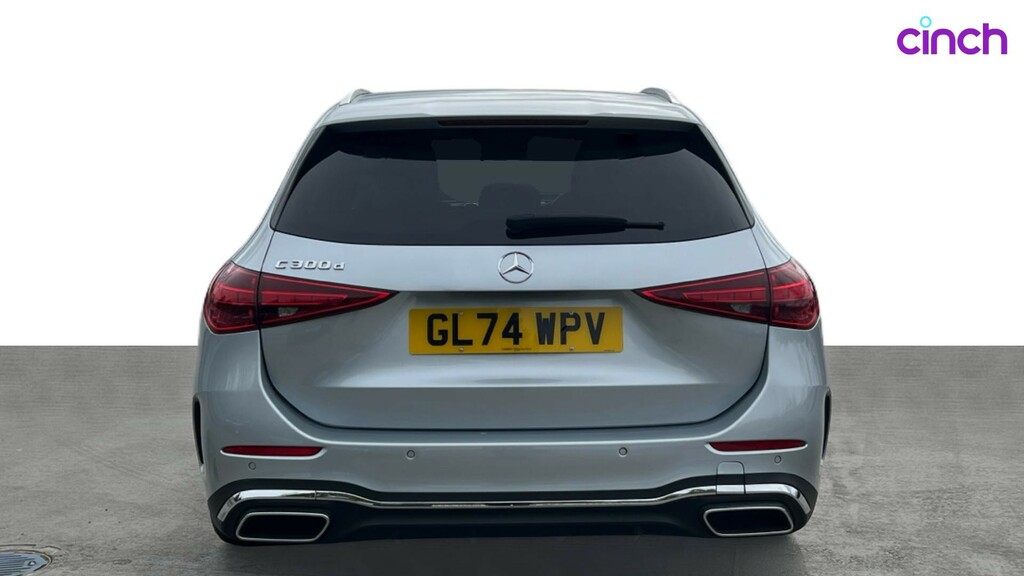 Mercedes-Benz C Class Saloon Blue #4