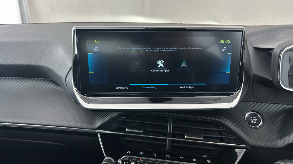 Peugeot e-208 Hatchback Black #17