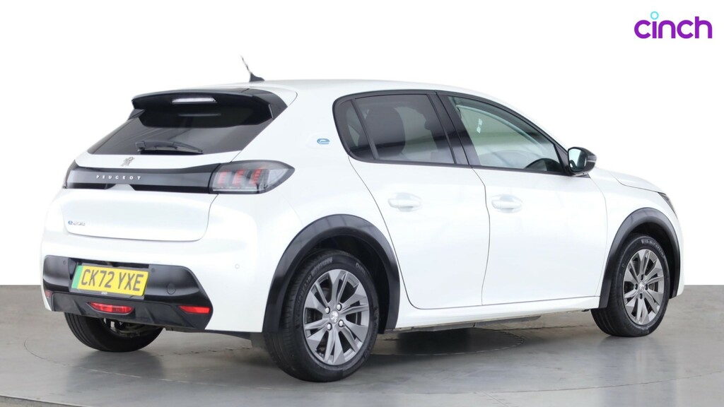 Peugeot e-208 Hatchback Black #3