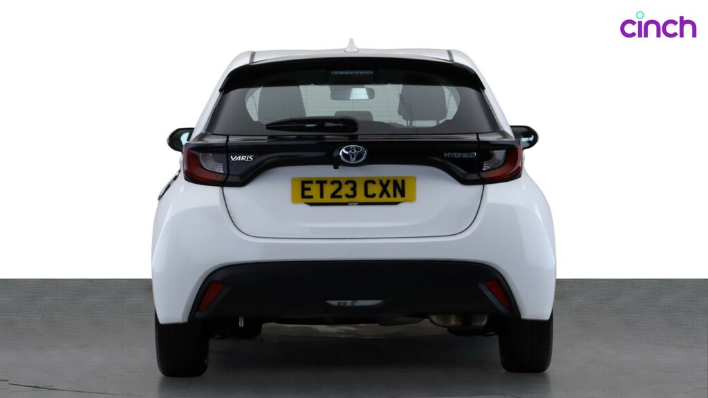 Toyota Yaris 1.5 Vvt-h Icon E-cvt Euro 6 Ss... White #4