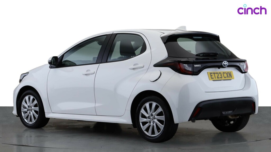 Toyota Yaris 1.5 Vvt-h Icon E-cvt Euro 6 Ss... White #5