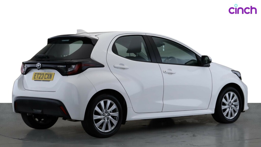 Toyota Yaris 1.5 Vvt-h Icon E-cvt Euro 6 Ss... White #3