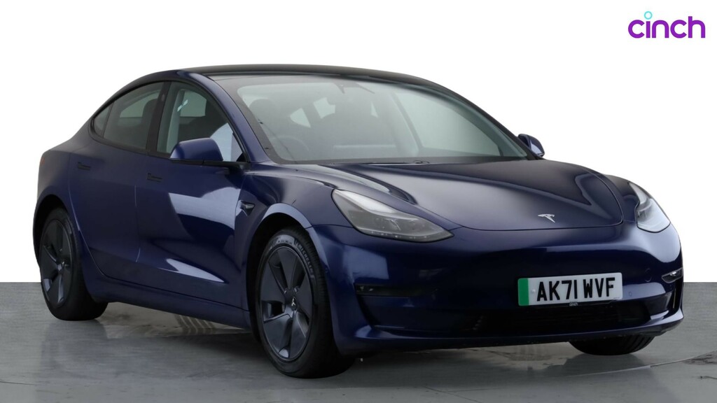 Tesla Model 3 2021 Dual Motor Long Range Saloon A Blue #1