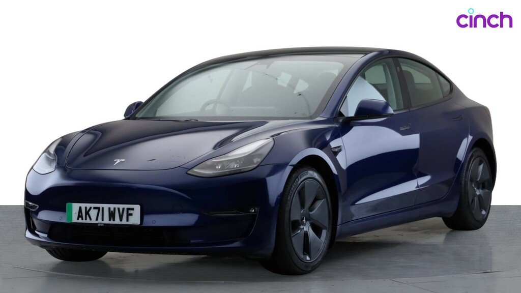 Tesla Model 3 2021 Dual Motor Long Range Saloon A Blue #8