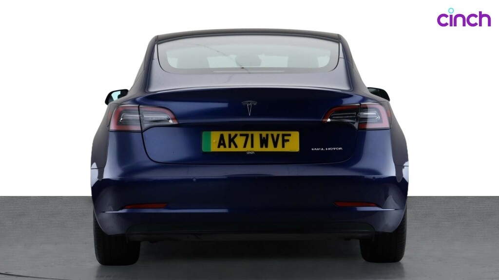 Tesla Model 3 2021 Dual Motor Long Range Saloon A Blue #5