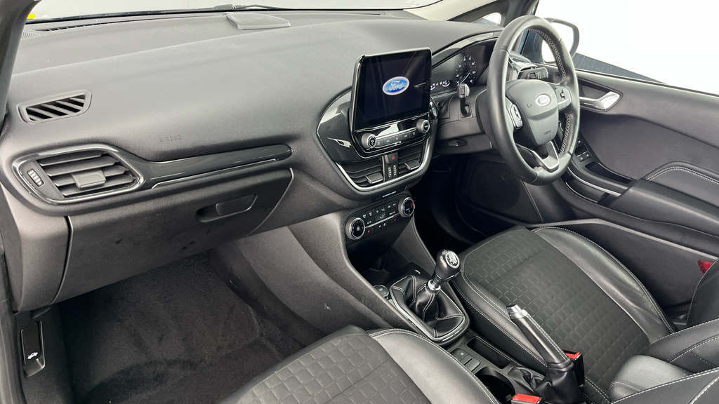 Ford Fiesta St-line White #11