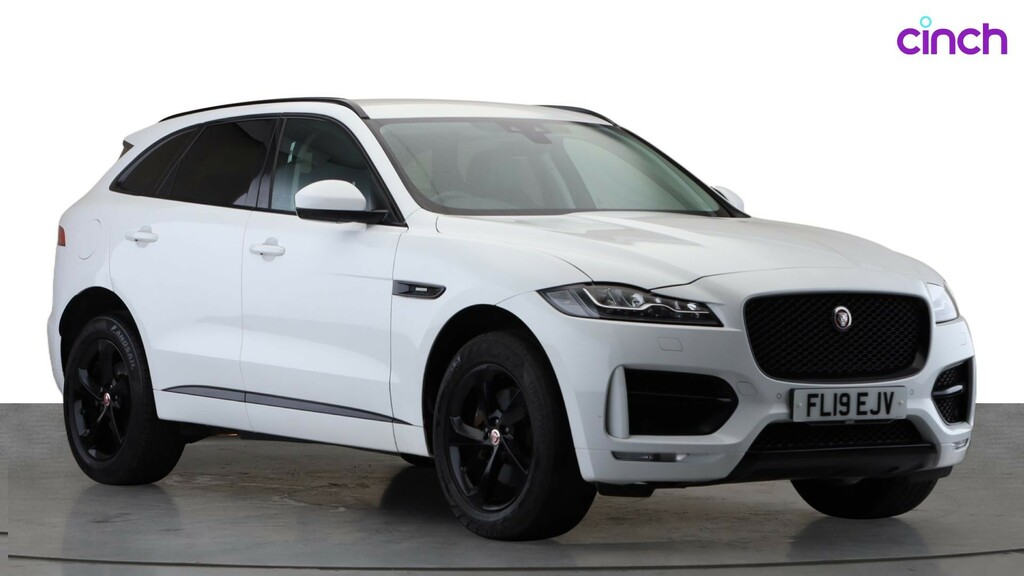 Jaguar F-Pace 2.0D R-sport Awd Red #1