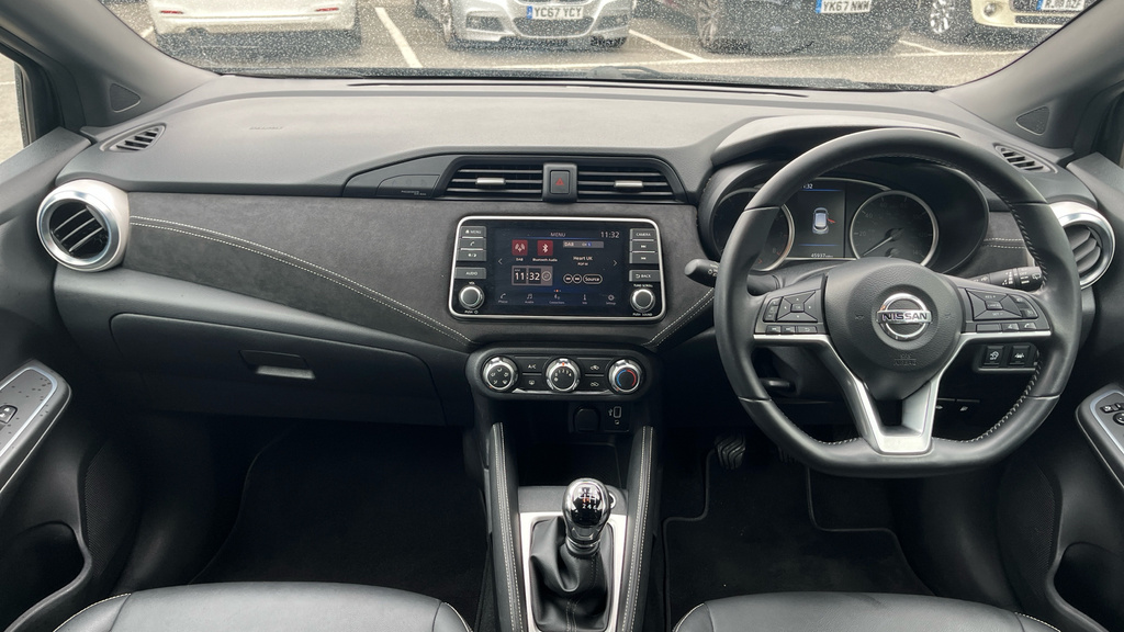 Nissan Micra Hatchback White #10