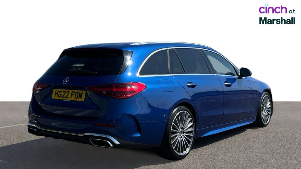 Mercedes-Benz C Class Amg Line Black #3
