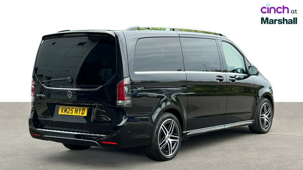 Mercedes-Benz V Class Mpv Black #3