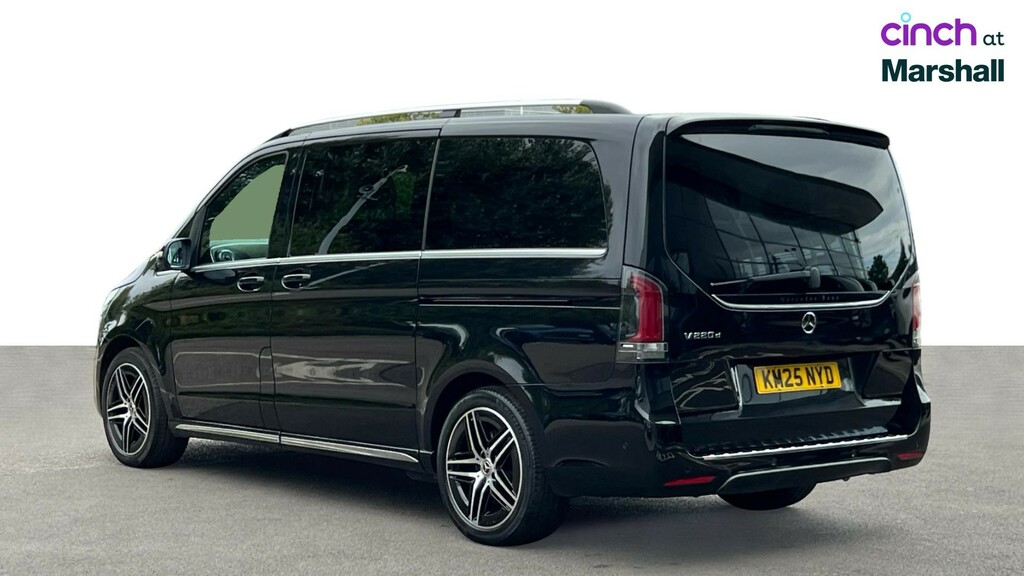 Mercedes-Benz V Class Mpv Black #5