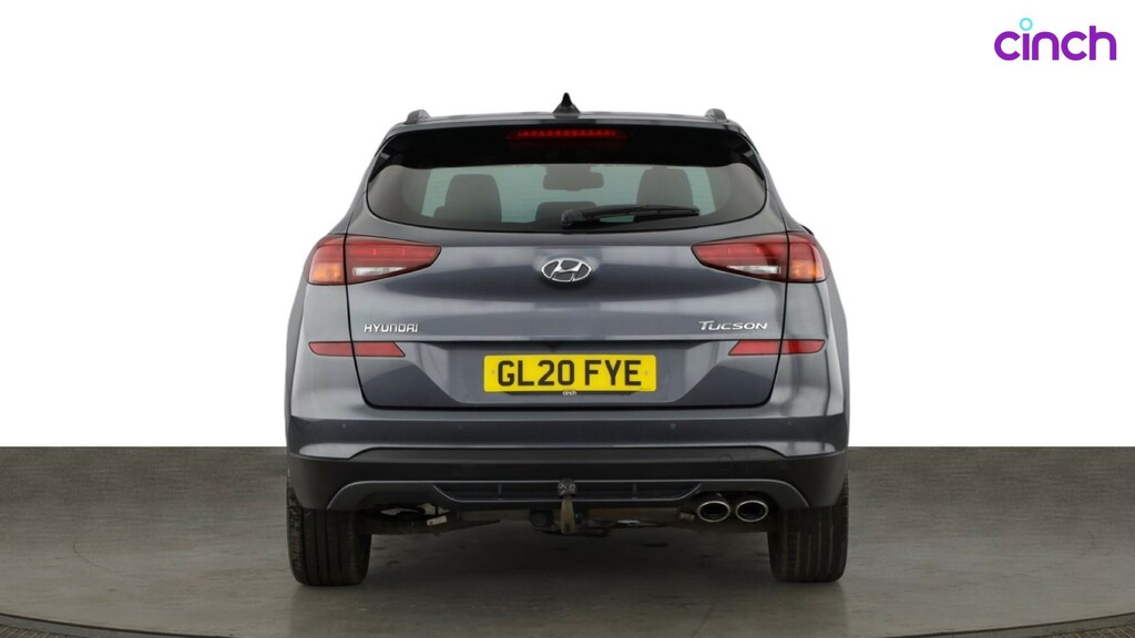 Hyundai Tucson Crdi Premium White #4