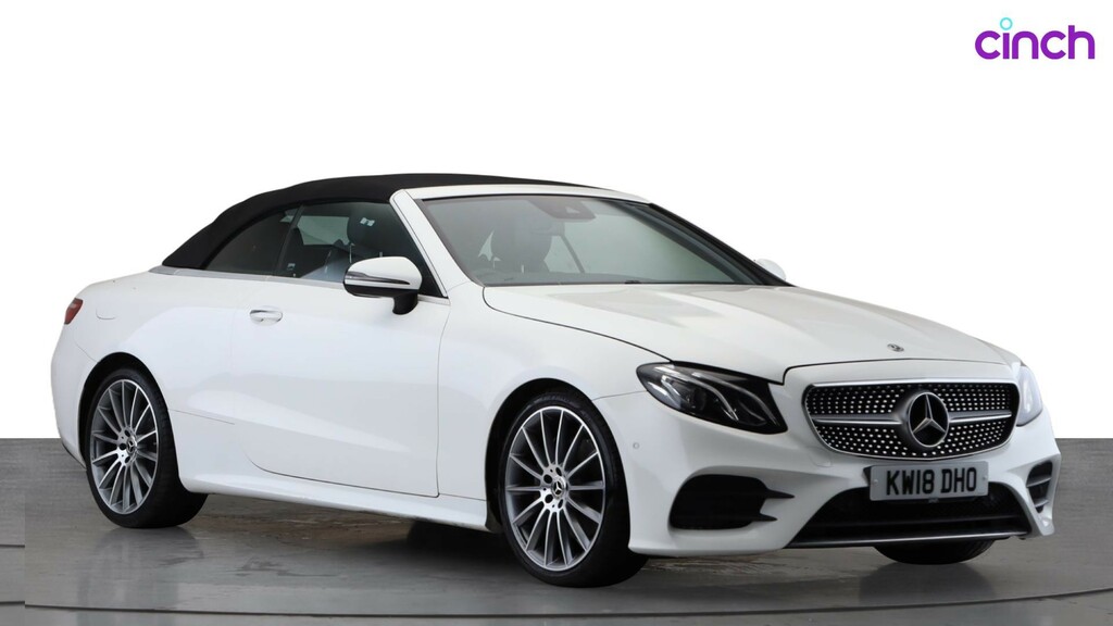 Mercedes-Benz E Class E 220 D Amg Line Premium White #1