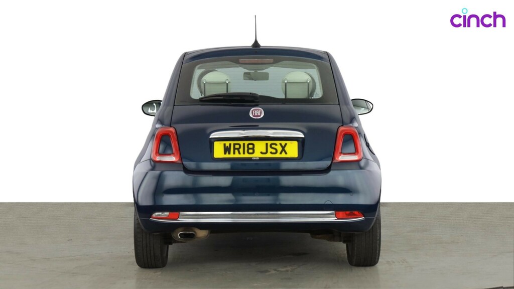 Fiat 500 Lounge Red #4
