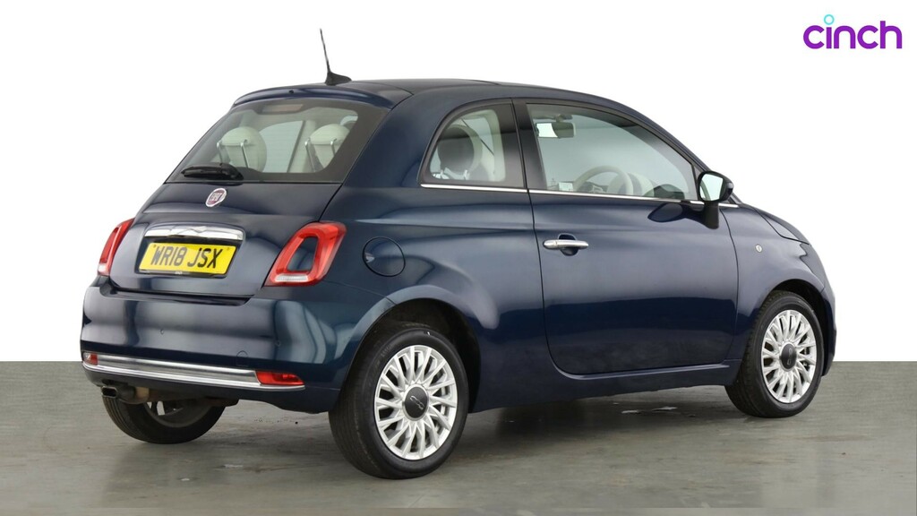 Fiat 500 Lounge Red #3
