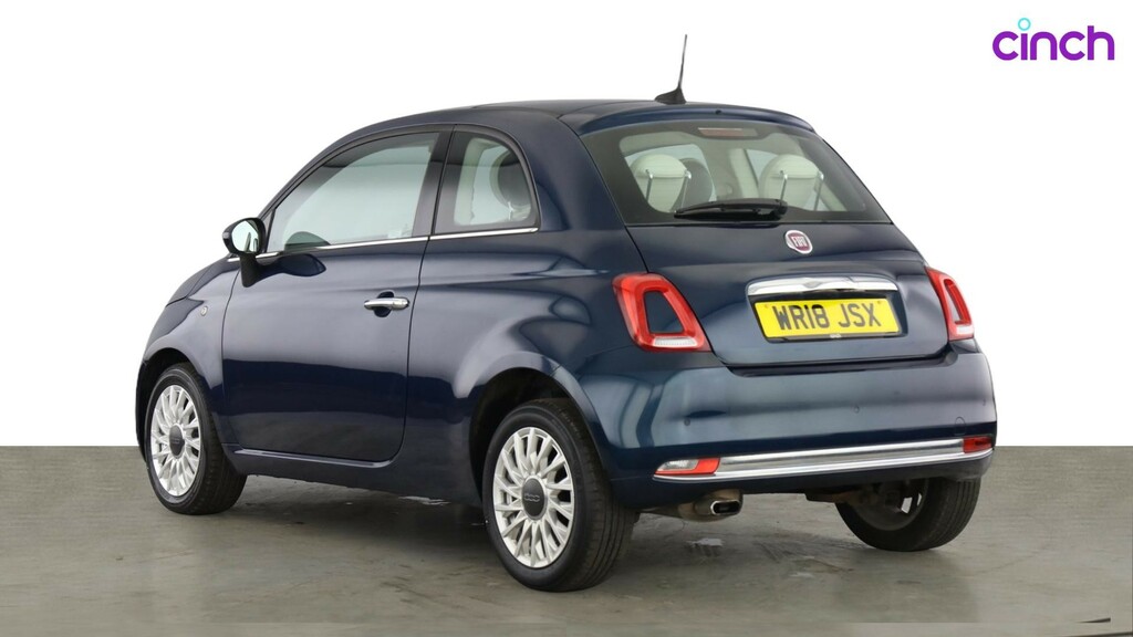 Fiat 500 Lounge Red #5
