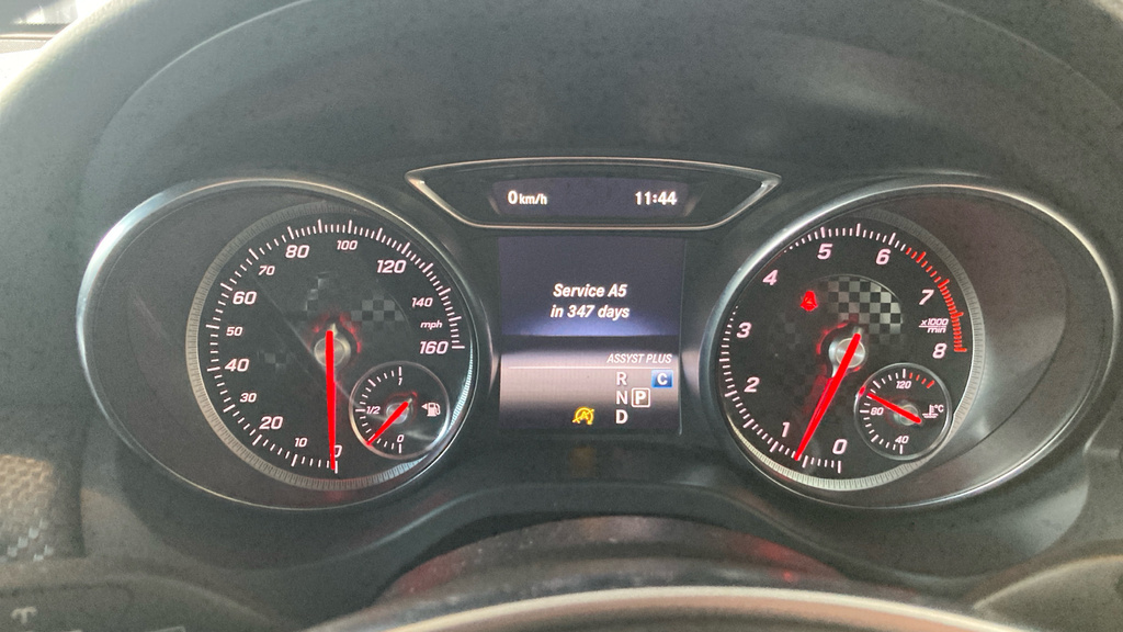 Mercedes-Benz A Class A 180 D Grey #27
