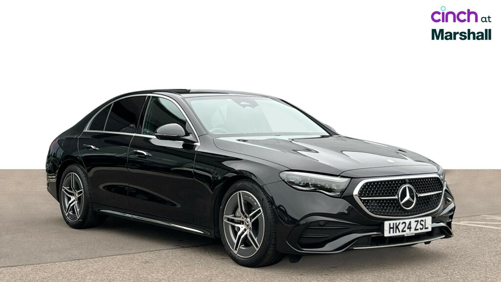Mercedes-Benz E Class E220d Amg Line Premium Plus 9G-tronic Silver #1