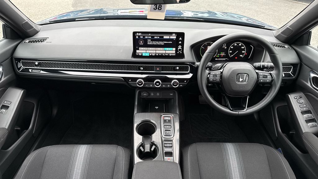 Honda Civic Civic 2.0 Ehev Advance Cvt White #10