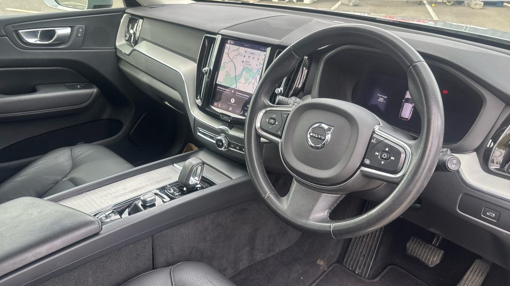 Volvo XC60 B4d Plus Dark Awd Mhev Silver #9