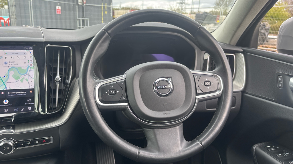 Volvo XC60 B4d Plus Dark Awd Mhev Silver #22