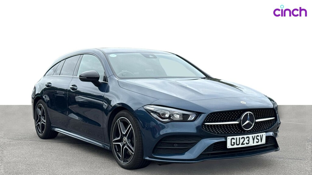 Mercedes-Benz CLA Class Amg Line White #1
