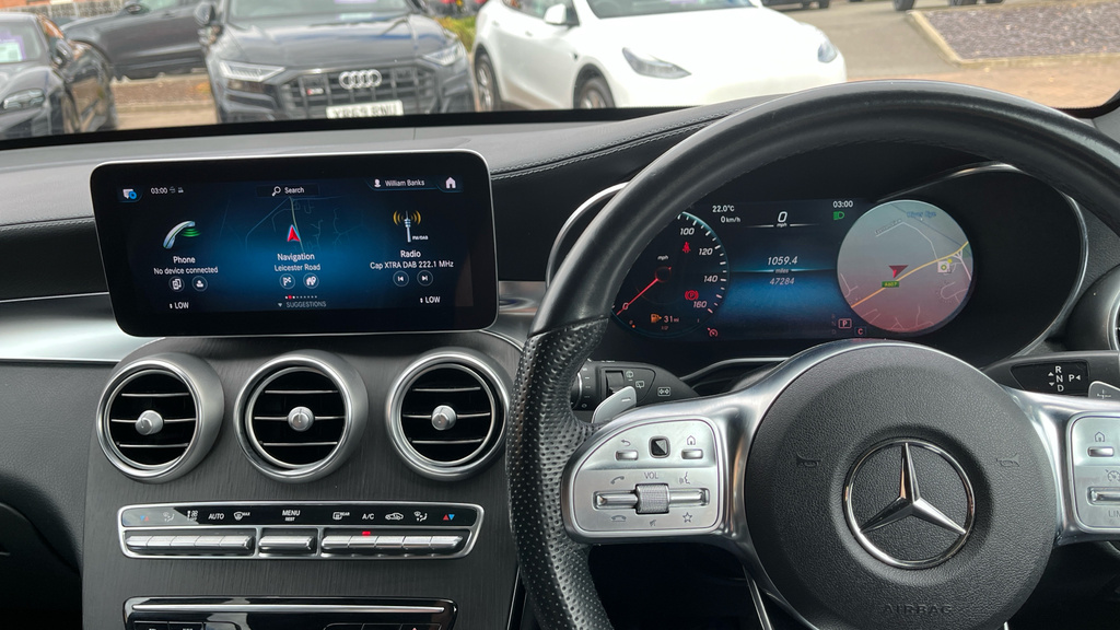 Mercedes-Benz GLC Class Amg Line White #12