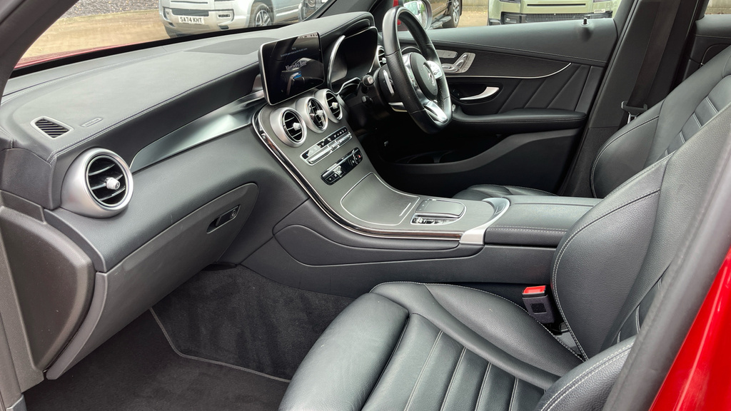 Mercedes-Benz GLC Class Amg Line White #10