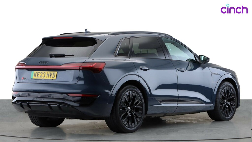 Audi Q8 e tron S Line 55 E-tron Quattro 300,00 Kw Blue #3