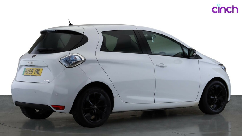 Renault Zoe 2019 R110 41Kwh Dynamique Nav Hatchback Electr White #3