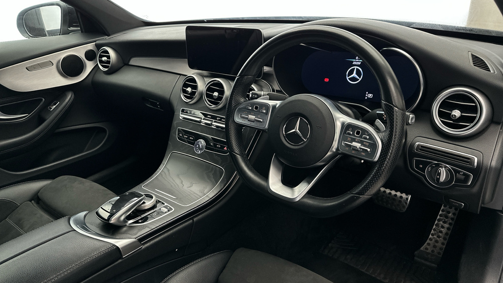 Mercedes-Benz C Class Amg Line Blue #11