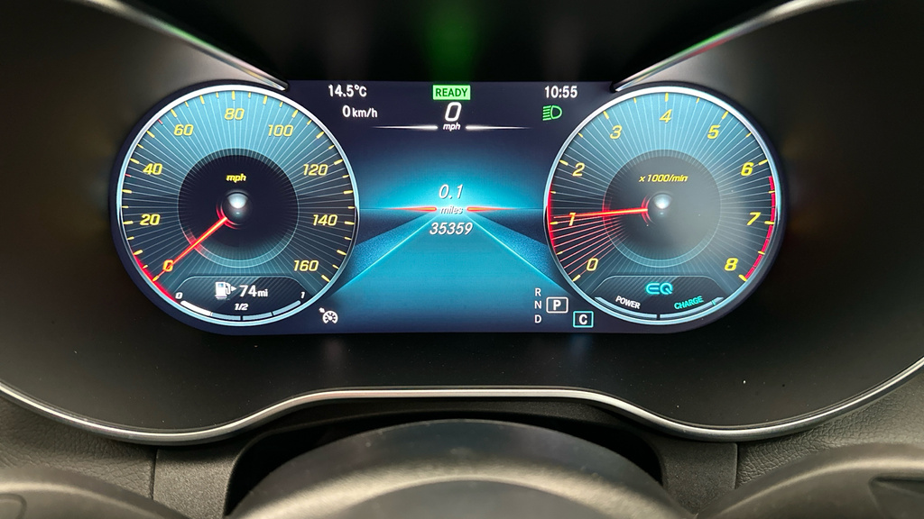 Mercedes-Benz C Class Amg Line Blue #20
