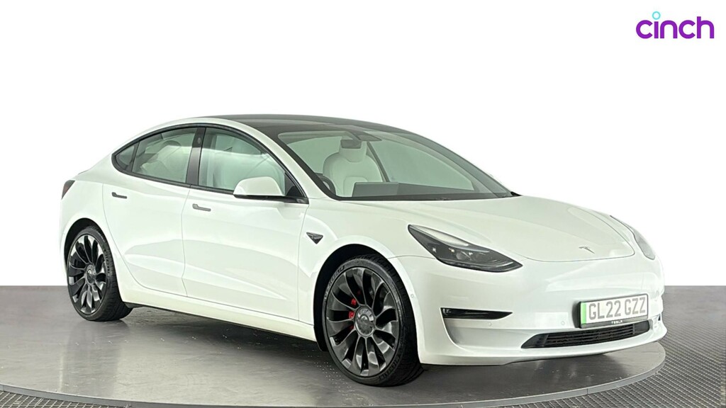 Tesla Model 3 202272 75 Kwh Long Range Saloon Awd 2 K White #6
