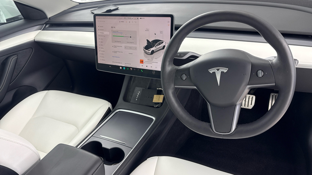 Tesla Model 3 202272 75 Kwh Long Range Saloon Awd 2 K White #8