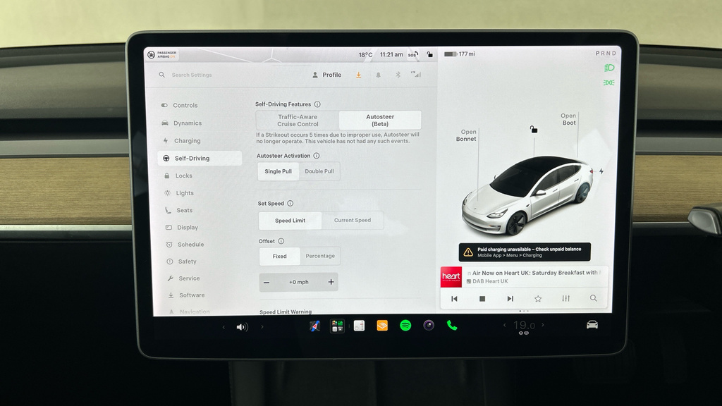 Tesla Model 3 Long Range Awd 302 Bhp Panoramic Roof, 15In Tou White #22