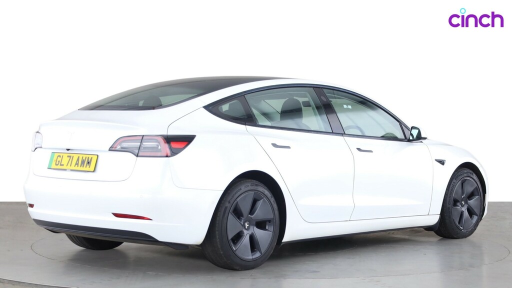 Tesla Model 3 Long Range Awd 302 Bhp Panoramic Roof, 15In Tou White #3