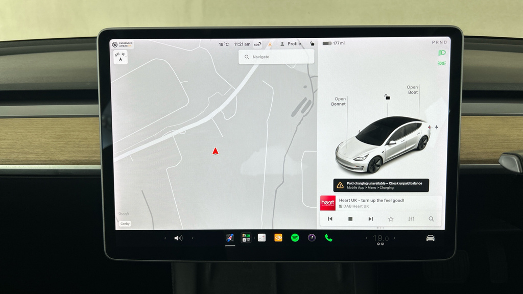 Tesla Model 3 Long Range Awd 302 Bhp Panoramic Roof, 15In Tou White #23