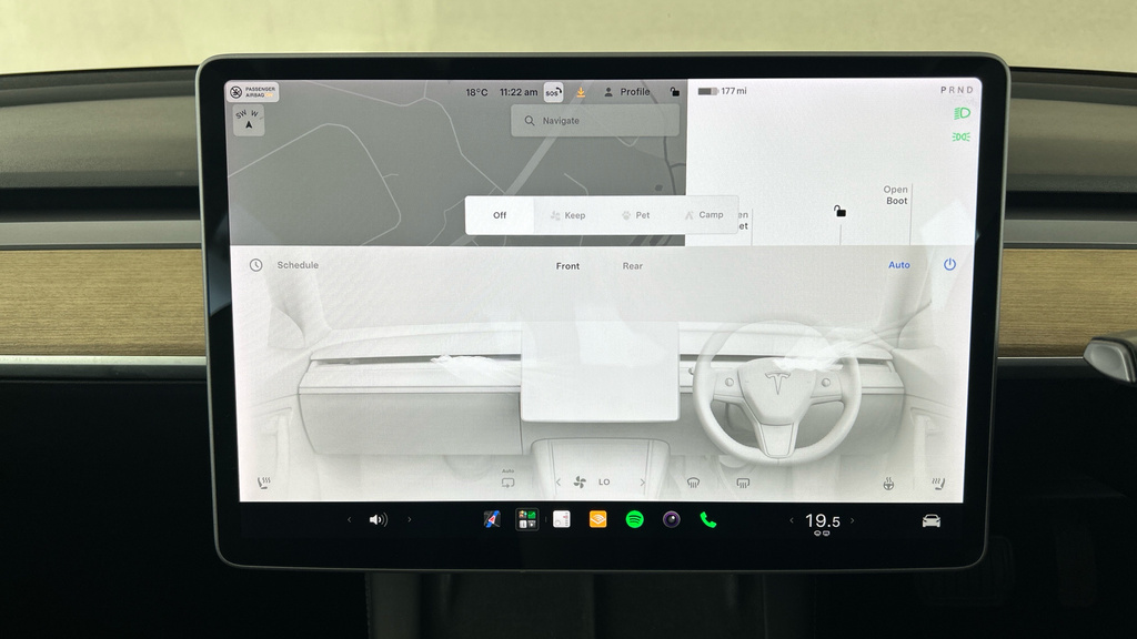 Tesla Model 3 Long Range Awd 302 Bhp Panoramic Roof, 15In Tou White #19